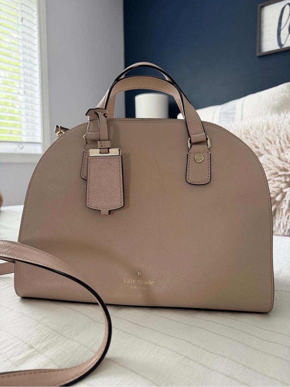 kate spade Blush Pink Dome Satchel